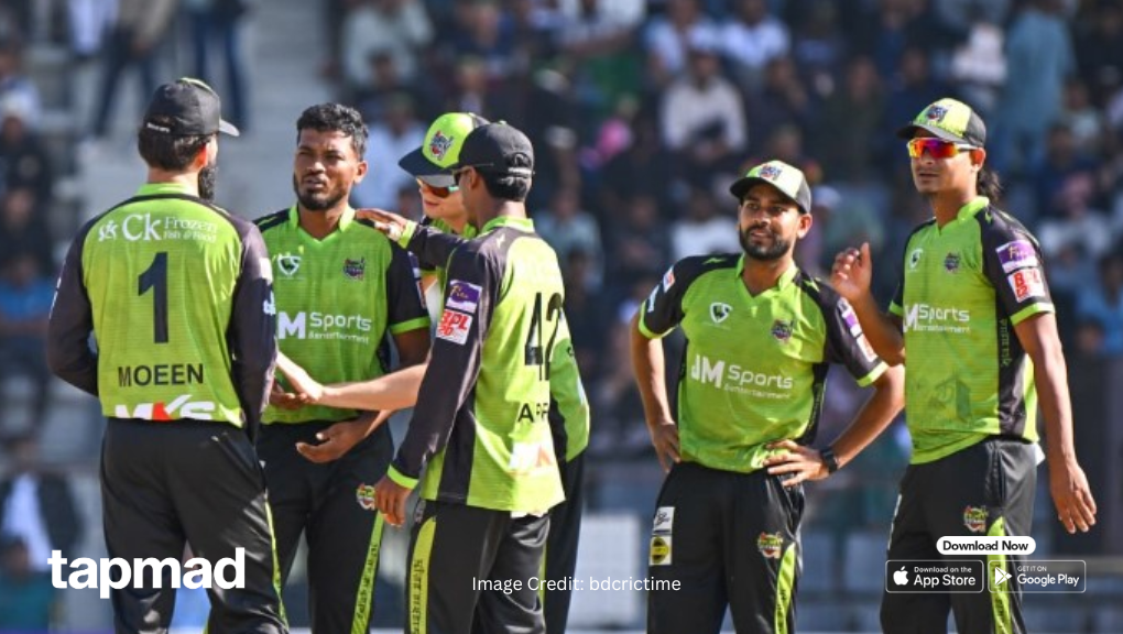 All-Round Show from Nasum, Emon Helps Sylhet Titans Beat Rangpur Riders