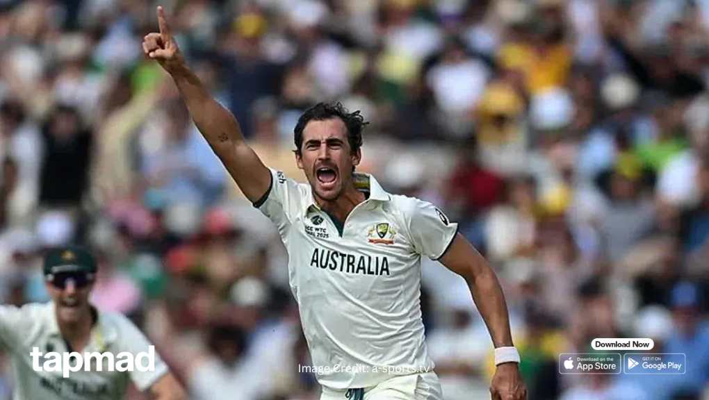 Mitchell Starc Named ICC Men’s Player Of The Month For December 2025
