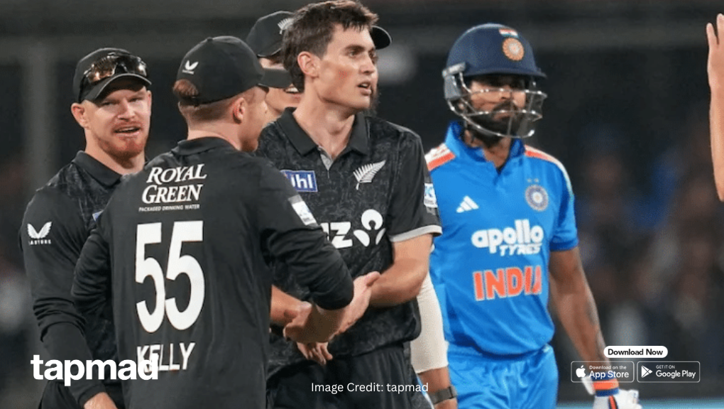 New Zealand Clinch Historic ODI Series Win in India with Stunning Mitchell-Phillips Partnership