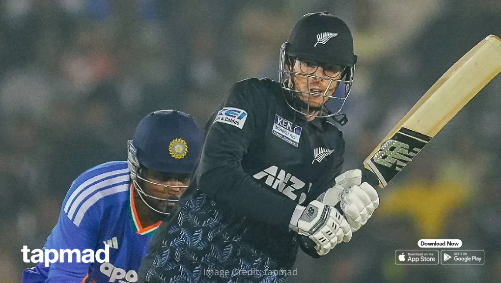 Ravindra, Santner Fireworks Help New Zealand Post 208 Against India in 2nd T20I