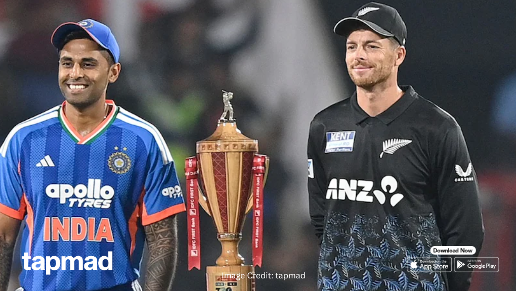 India vs New Zealand 3rd T20I: India Opt to Field in Crucial Guwahati T20I