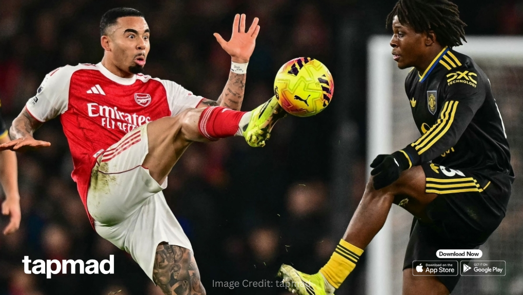 Manchester United Shock Arsenal as Emirates Thriller Shakes Title Picture