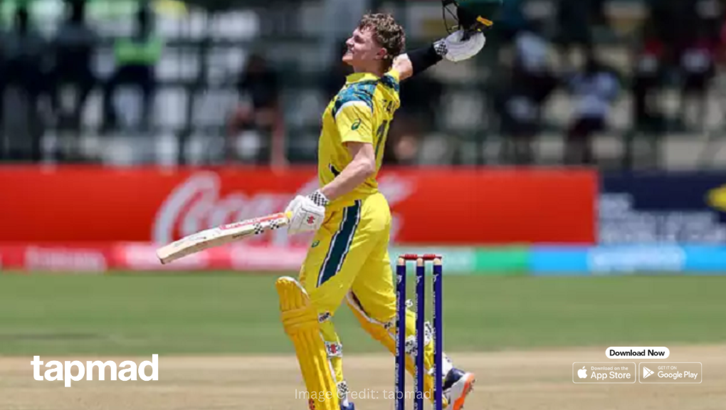 Oliver Peake Batting Masterclass Power Australia Into ICC U19 World Cup Semi-Finals