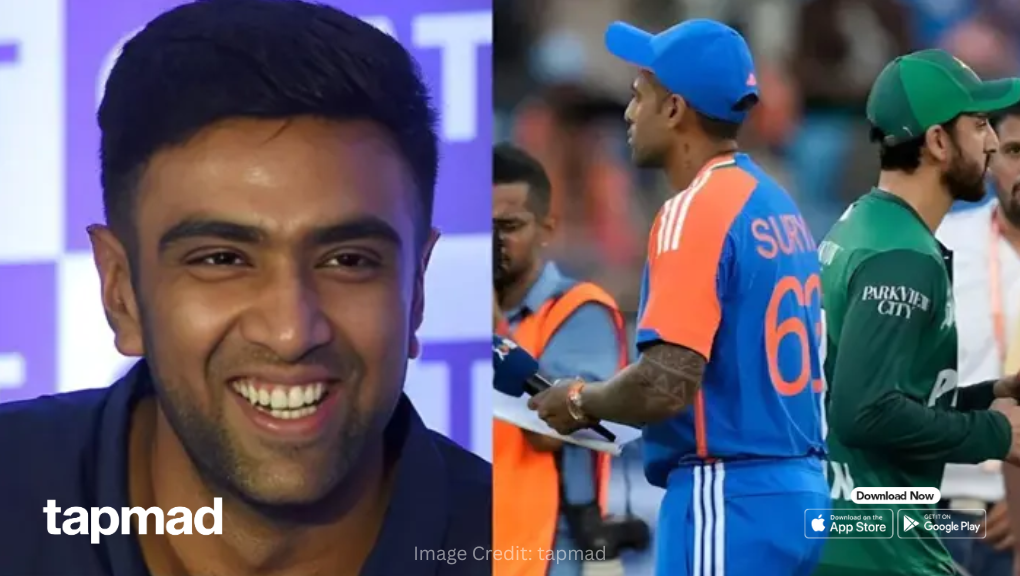 Ashwin Believes Pakistan Are Dark Horses for the World Cup | tapmad