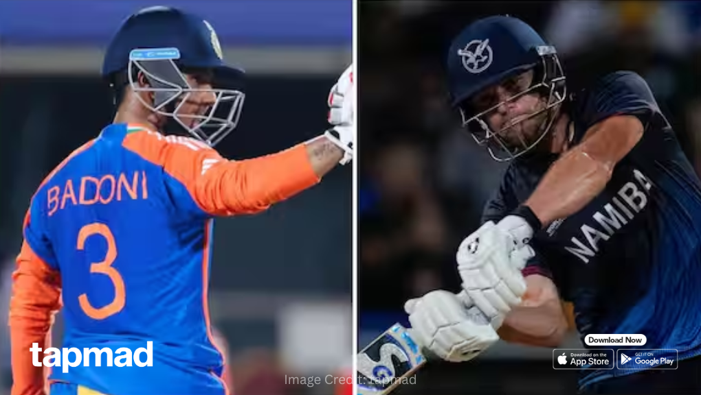 India A Dominate Namibia by 130 Runs in T20 World Cup Warm-Up Clash