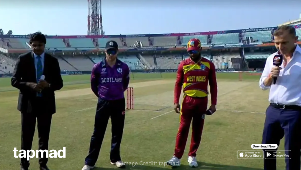 Scotland vs West Indies 2026 T20 World Cup: Scotland Opt to Bowl