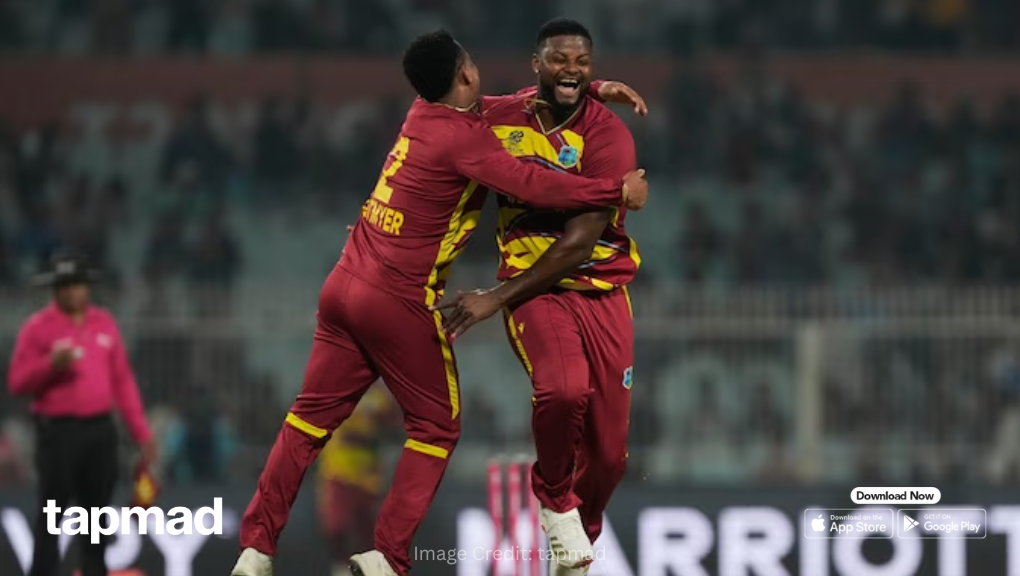 West Indies vs Scotland: Hetmyer Fireworks and Shepherd Hat-trick Power 35-Run T20 World Cup Win