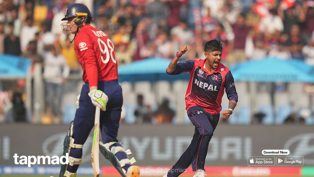 England Edge Nepal in Last-Over Drama as Curran Defends 10 in T20 World Cup 2026