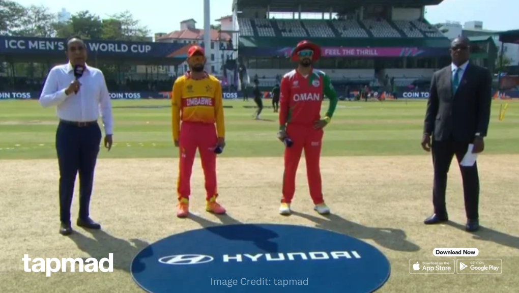 Zimbabwe Choose To Bowl Against Oman In T20 World Cup Group Match