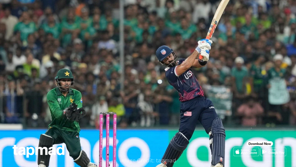 USA Reaches 50/1 in Powerplay Against Pakistan in T20 World Cup 2026