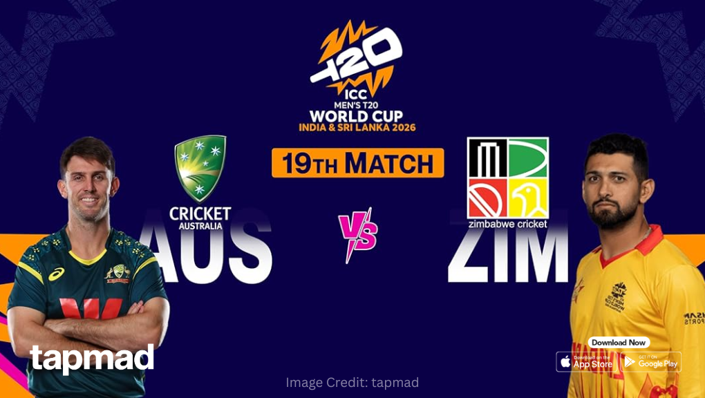 Australia vs Zimbabwe: ICC Men's T20 World Cup 2026 Complete Match Preview