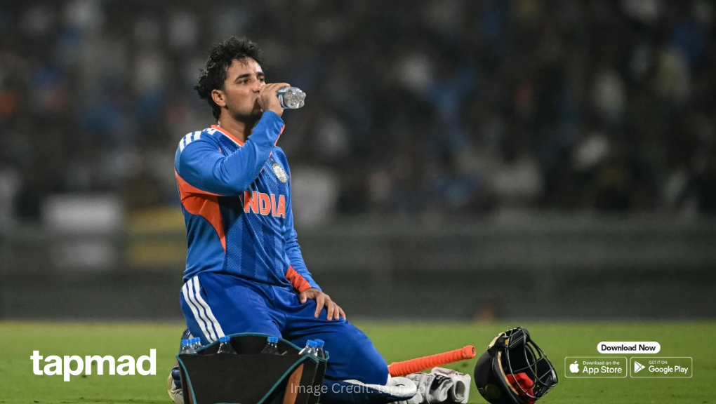 India’s Star Batter Abhishek Sharma Hospitalised Before Namibia Clash