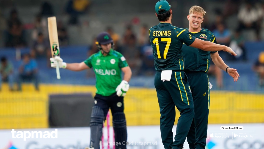 Aus vs Ire: Australia Post 182/6 In 14th Match of T20 World Cup 2026