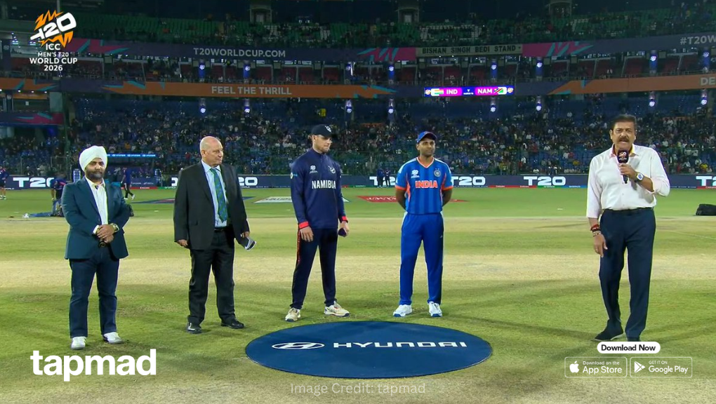 India vs Namibia: Gerhard Erasmus Wins Toss and Chooses to Bowl