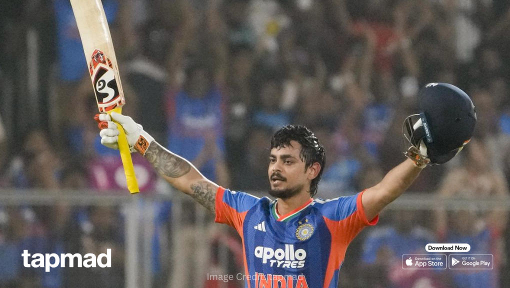 Ishan Kishan Rockets India to 92/1 vs Namibia in Quick Powerplay