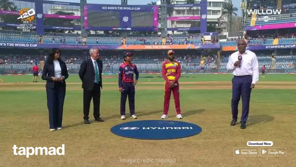 WI vs NEP T20 World Cup 2026: West Indies to Bowl First