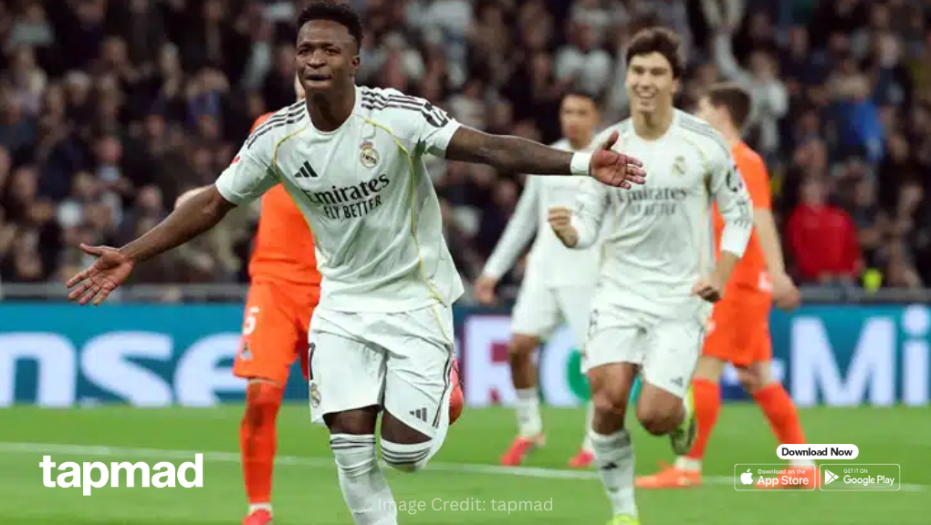 Vinicius Inspires as Real Madrid Beat Sociedad to Secure Top Spot