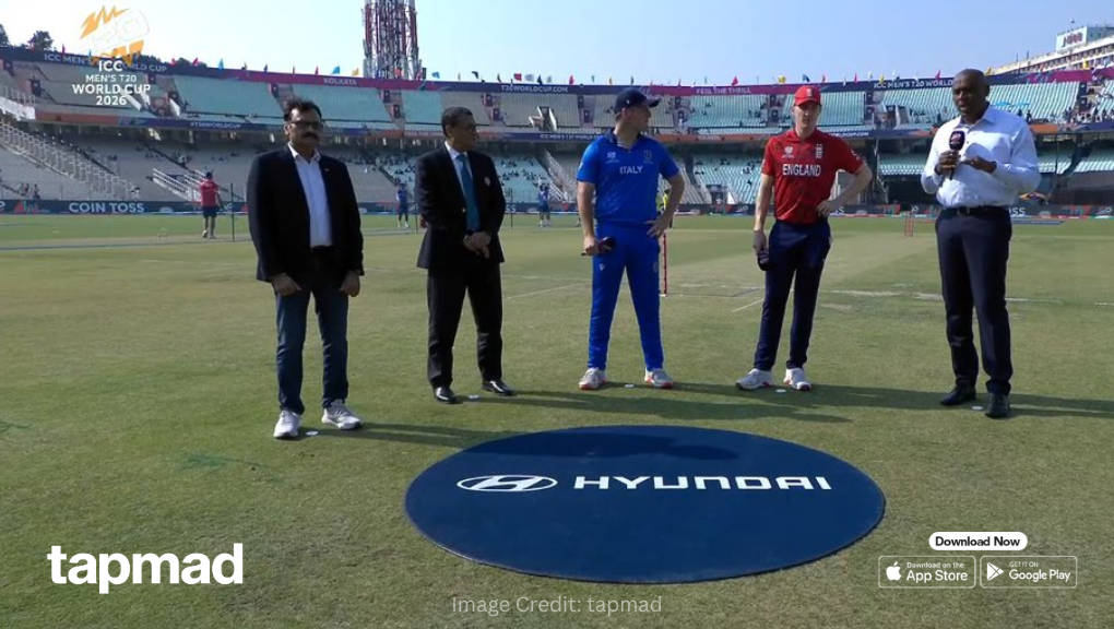 England Win Toss, Opt to Bat vs Italy in T20 World Cup
