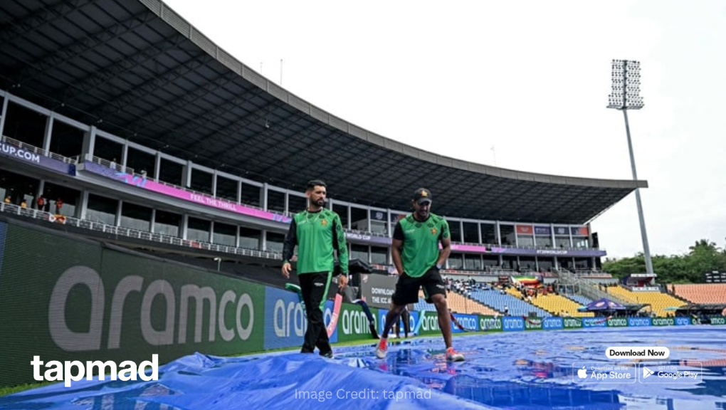 Rain Ends Australia’s Campaign as Zimbabwe Reach Super Eight