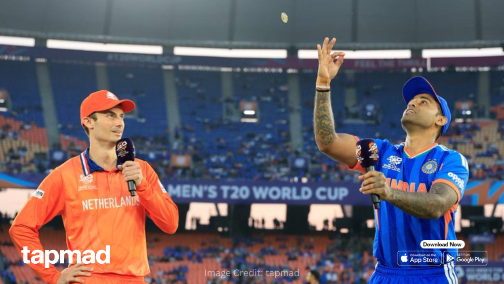 India Opt to Bat First Against Netherlands in Ahmedabad: India vs Netherlands