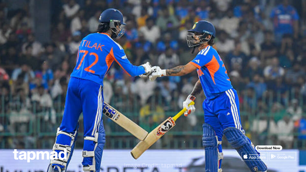 Tilak Varma and Ishan Kishan Shine as India Steady at 60/2 Against Netherlands