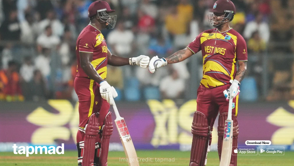 Hetmyer 79*, Powell 49 Fire WI to 169/2, WI Eyeing Record T20 World Cup Total?