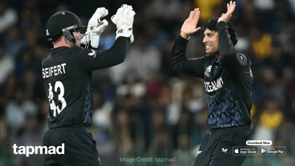 NZ vs SL: Ravindra’s Four Wickets Seal 61-Run Win for New Zealand