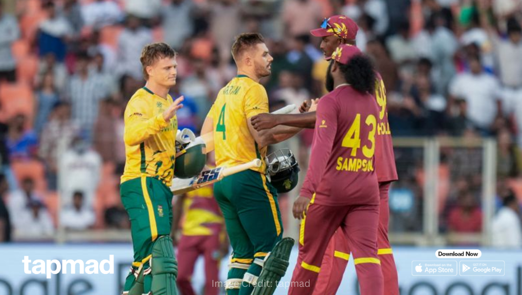 WI vs SA: South Africa Won by 9 Wickets with 23 Balls Remaining