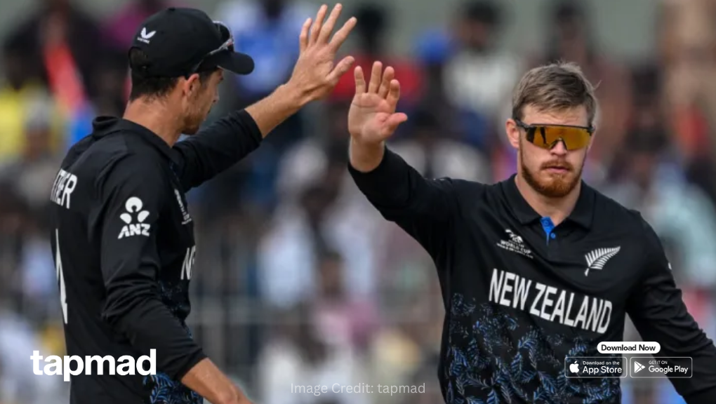 NZ vs Eng Super 8 Live: Glenn Phillips and Rachin Ravindra Strike as NZ Tightens Grip