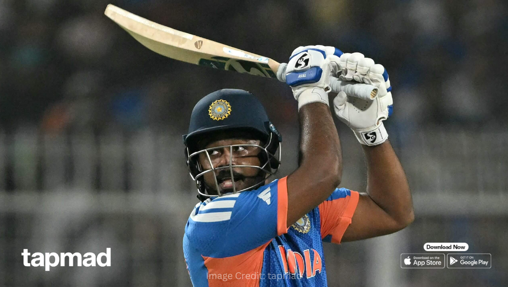 Ind vs Eng 2nd Semi-Final Live: Sanju Samson Blazes 64 off 30 Balls to Keep India on Top