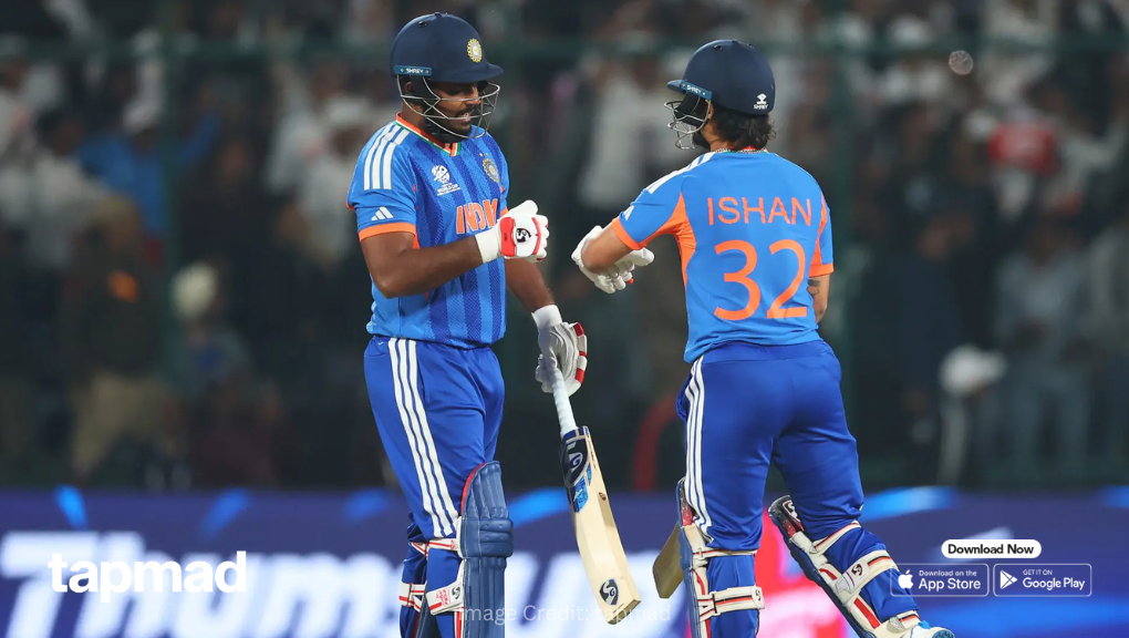 Ind vs Eng 2nd Semi-Final Live: Sanju Samson & Ishan Kishan Blaze as India Post 253/7