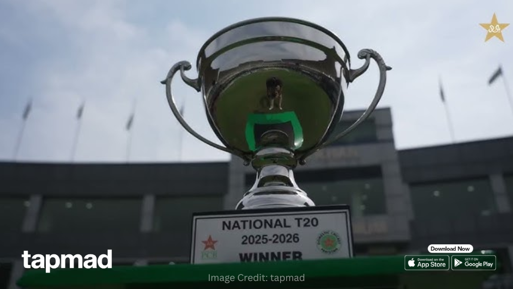 National T20 Cup 2026 Trophy Officially Unveiled by the PCB