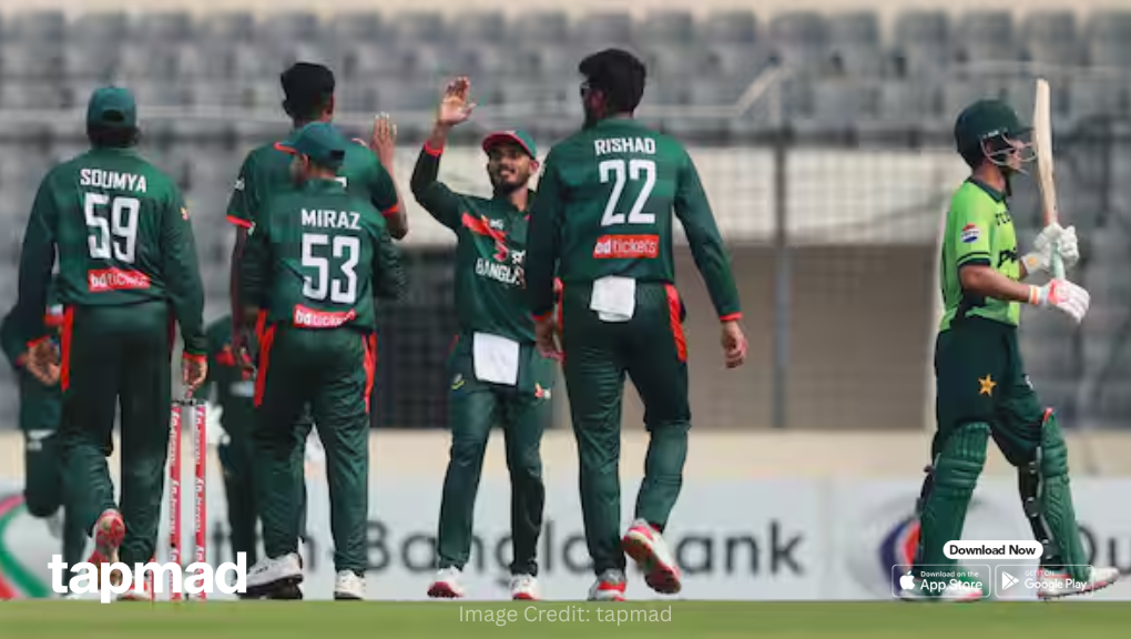 Pak vs Ban Live: Pakistan Collapse As Nahid Rana Tears Through Top Order