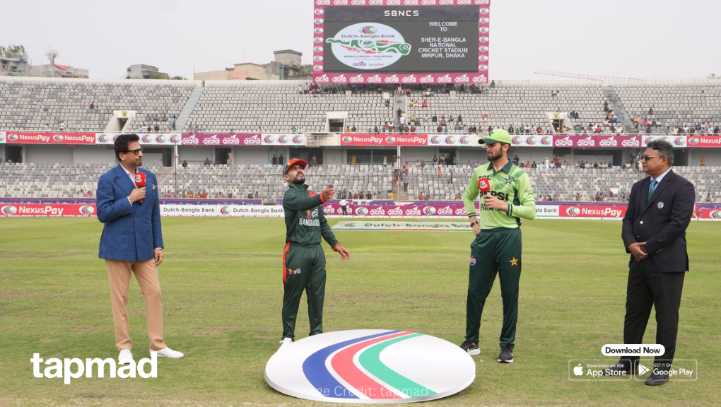 Pakistan vs Bangladesh 2nd ODI Toss Update: BAN Choose to Bowl First