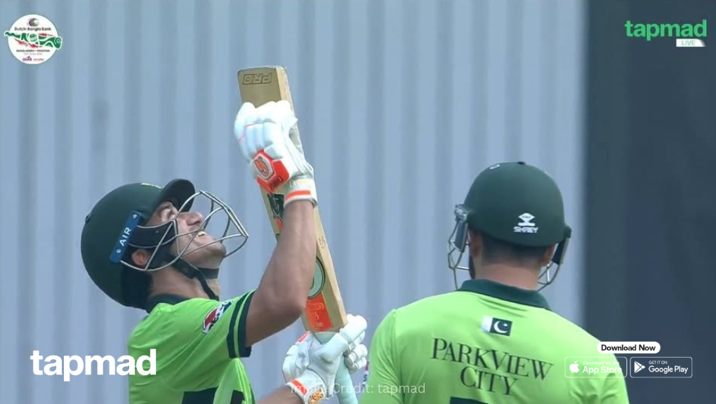 Young Star Maaz Sadaqat Lights Up Pakistan vs Bangladesh 2nd ODI