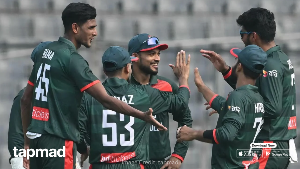Bangladesh Struggles Leave Pakistan in Command of 2nd ODI