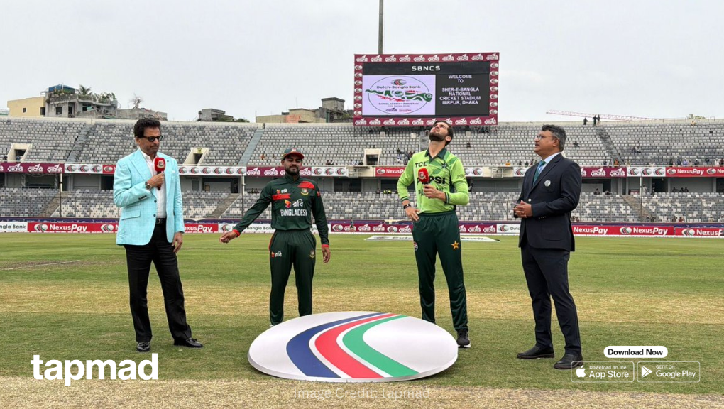 PAK vs BAN 3rd ODI Live: Shaheen Afridi Wins Toss, Opts to Bowl in Series Decider at Dhaka