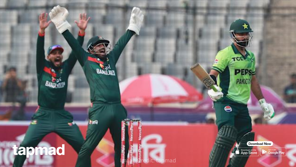 Pak vs Ban 3rd ODI Live: Taskin and Rana Blitz Leaves Pakistan Reeling in 1st Five in Massive Chase