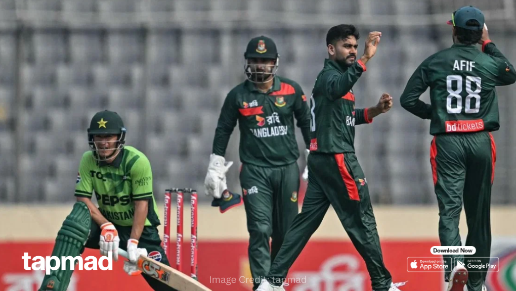 Pak vs Ban 3rd ODI  Live: Half of Pakistan Side Back in Pavilion as Bangladesh Close in on Series Win