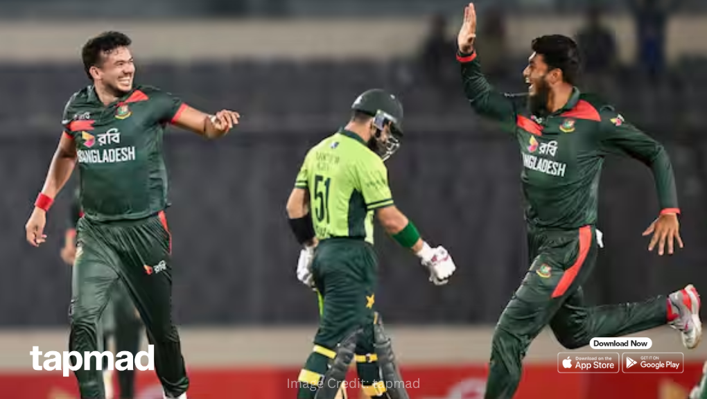 Salman’s Century In Vain: Tanzid and Taskin’s Fury Secure Historic ODI Series Victory for Bangladesh