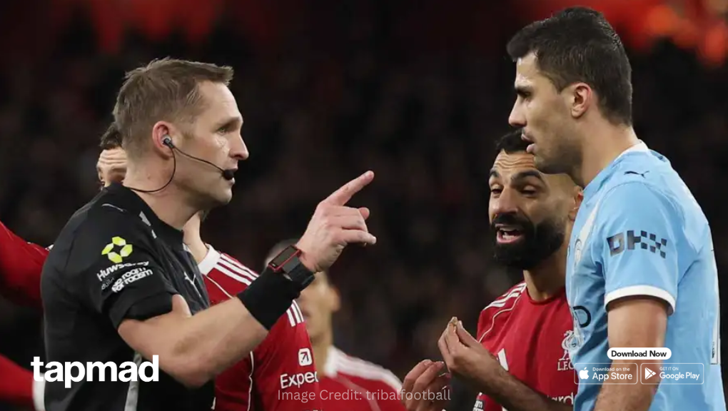 FA Fines Rodri £80k Over Referee Remarks After Spurs Clash