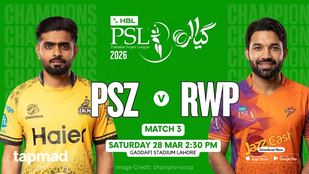 Peshawar Zalmi vs Rawalpindi Pindiz PSL 2026 Match Preview