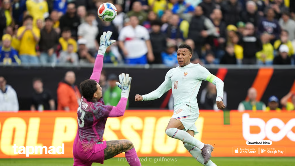 Kylian Mbappe Inches Closer to France’s All-Time Scoring Record in 2-1 Win Over Brazil