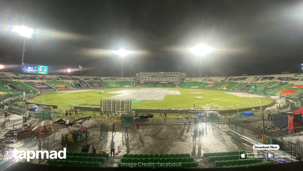Points Shared as Islamabad vs Peshawar Clash Abandoned Amid Torrential Lahore Rain