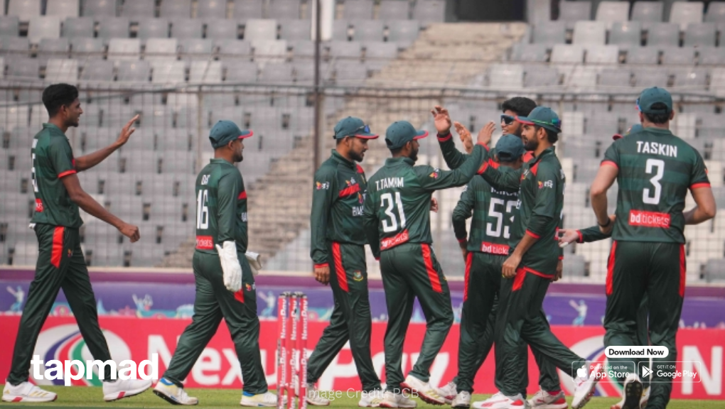Bangladesh Struggles Leave Pakistan in Command of 2nd ODI