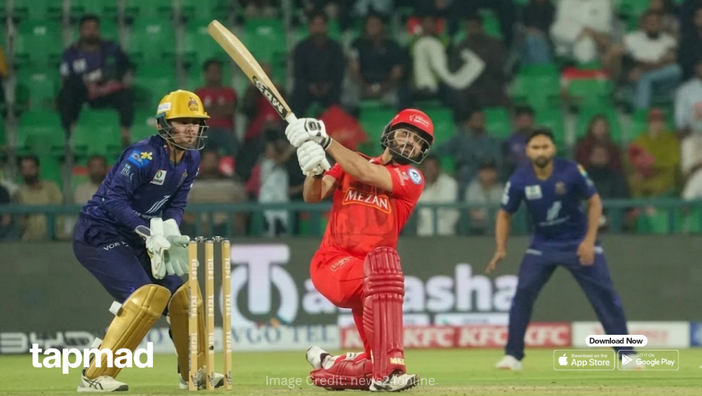 United vs Gladiators Live: Hasan Nawaz, Shadab Khan Dominate PSL 11 2026 Clash