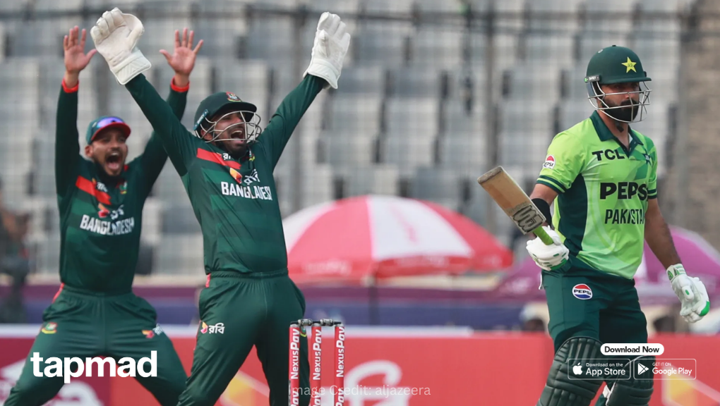 Pak vs Ban 3rd ODI Live: Taskin and Rana Blitz Leaves Pakistan Reeling in 1st Five in Massive Chase