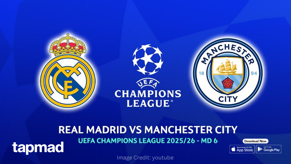 Manchester City vs Real Madrid – UEFA Champions League 2025-26 Match Preview
