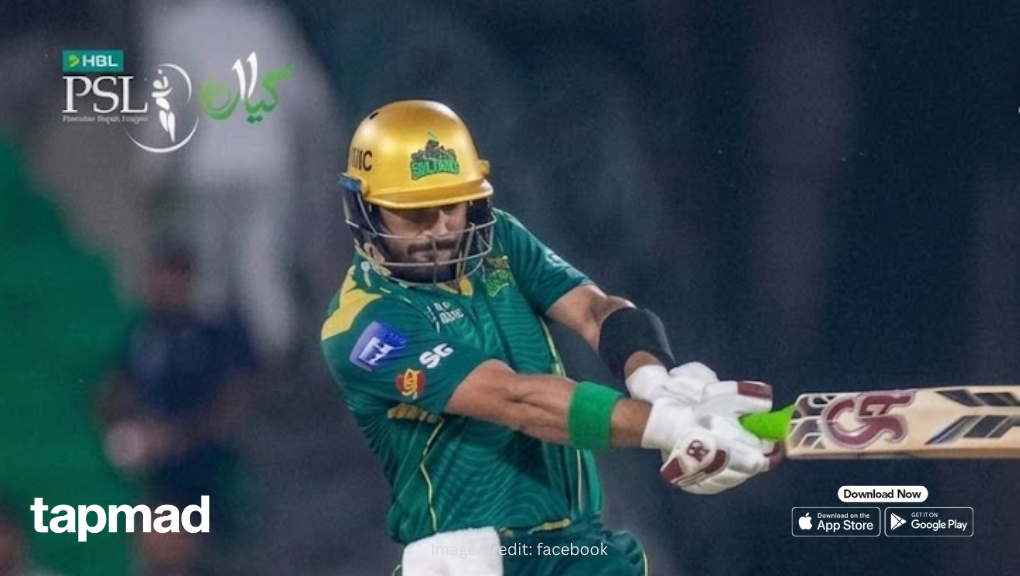 Sahibzada Farhan Blazes 27-Ball Fifty in Multan vs RawalPindiz Match 14