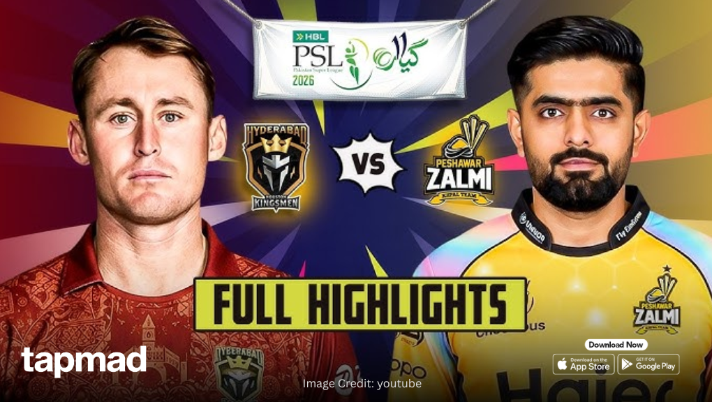 Hyderabad Kingsmen vs Peshawar Zalmi Highlights: All-round Iftikhar Ahmed Seals a Thriller